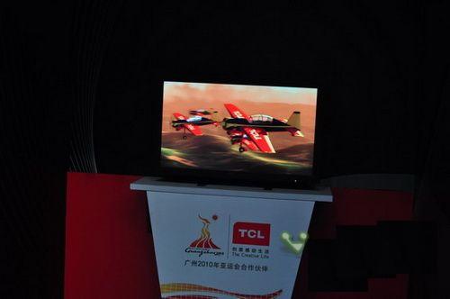 TCL 3D電視閃亮CEF，3D電視在2010真的“火”了