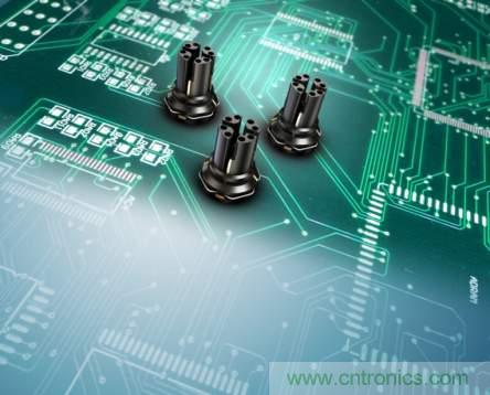 尺寸明顯縮小的PCB板連接器，采用MID技術(shù)重新定義了連接器內(nèi)部屏蔽結(jié)構(gòu)