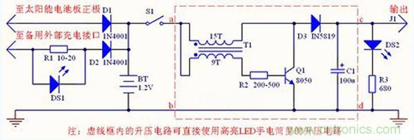 微型太陽能供電板DIY，給手電筒收音機供電