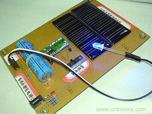 微型太陽能供電板DIY，給手電筒收音機供電