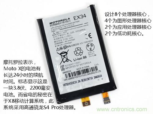 揭秘八核X8 SoC真面目，智能手機(jī)Moto X詳細(xì)拆解！