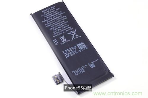 土豪金iPhone 5S拆解：內(nèi)部結(jié)構(gòu)升級(jí)，維修難度增加