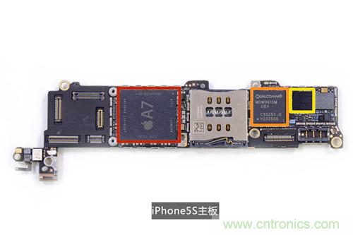 土豪金iPhone 5S拆解：內(nèi)部結(jié)構(gòu)升級(jí)，維修難度增加