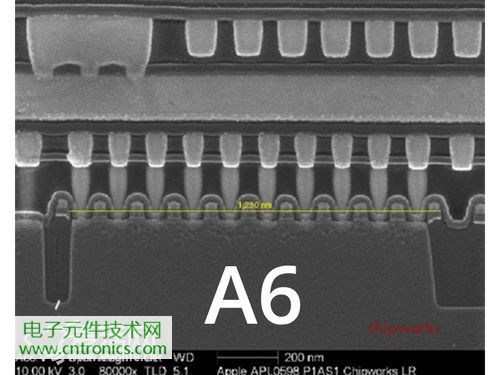 iPhone 5S芯片級拆解，顯微鏡下的A7處理器揭秘