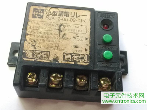 漏電保護(hù)器拆解：結(jié)構(gòu)有差異，做工不錯
