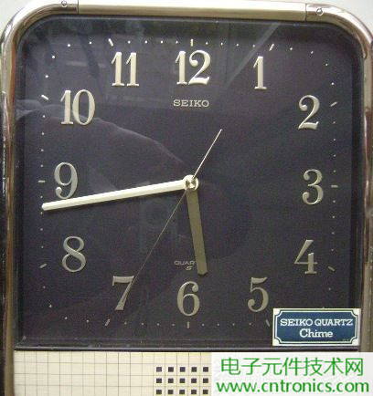 拆個老古董，日本精工石英電子掛鐘拆解