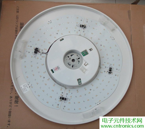 高端大氣上檔次！智能遙控調(diào)光LED吸頂燈拆解