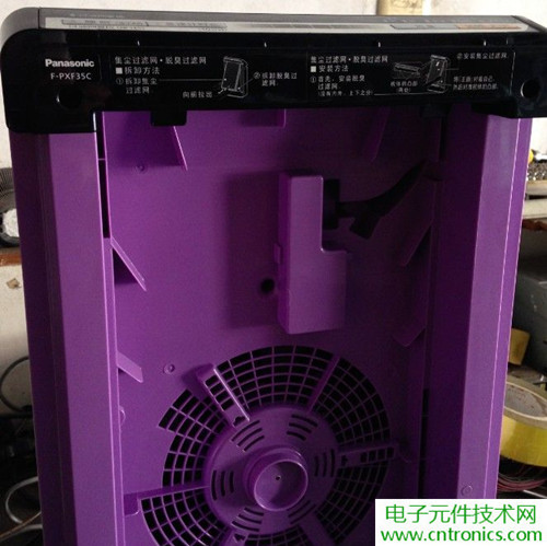 PM2.5殺手！松下納米水離子空氣凈化器拆解