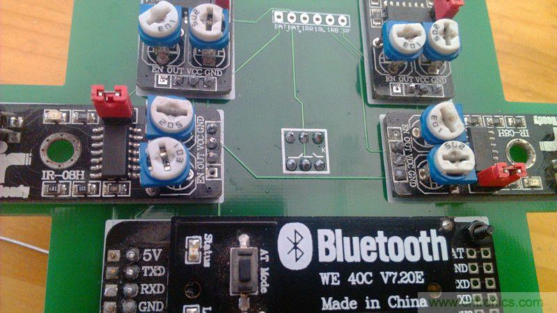 牛人力作！PCB版藍(lán)牙智能小車DIY