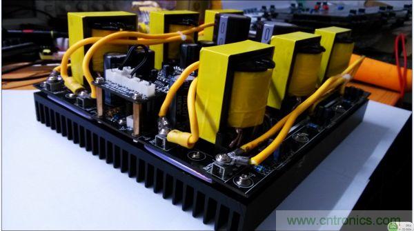 網(wǎng)友賀歲巨獻！自制5KW-DCDC前級升壓模塊