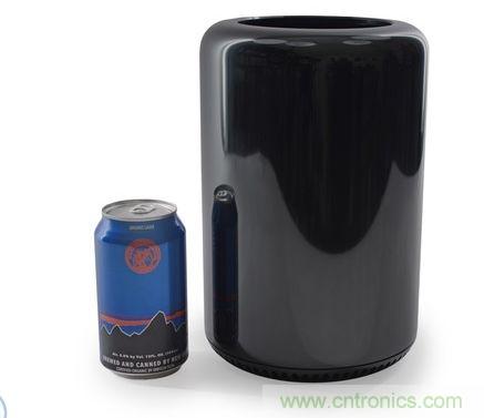 全新Mac Pro真的非常小，這是與易拉罐的對比