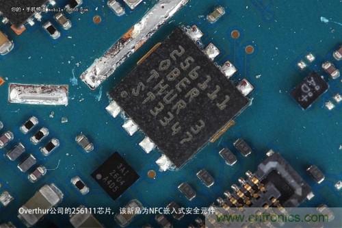 Overthur的256111芯片，是一顆NFC嵌入式安全元件