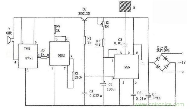 一款觸摸式防盜報(bào)警器電路設(shè)計(jì)