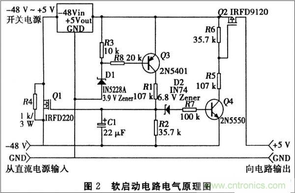 抑制開關(guān)電源浪涌，且看軟啟動電路顯神通！