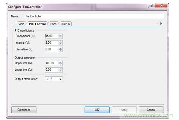 用于PSoC 3、PSoC 4與PSoC 5設(shè)計的PSoC Creator風(fēng)扇控制器設(shè)計向?qū)? width=