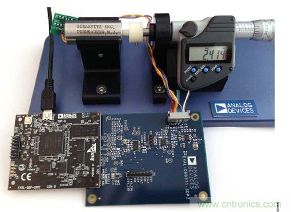EVAL-CN0371-SDPZ電路板連接EVAL-SDP-CB1Z SDP-B板和LVDT(核心連接精密應(yīng)變計(jì)接頭)
