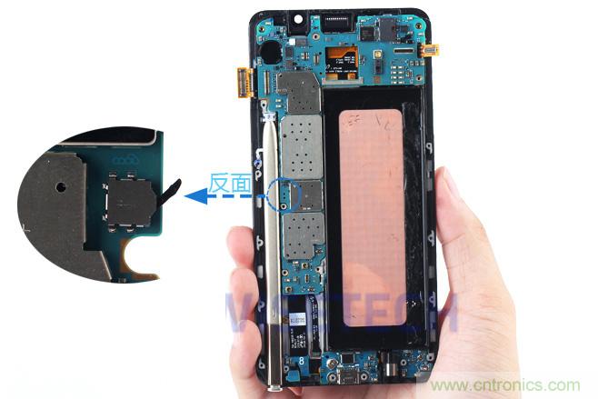 Galaxy Note5拆解，與S系列差距日漸模糊