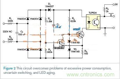 新一代LED光耦電路設(shè)計，改進老化和能耗
