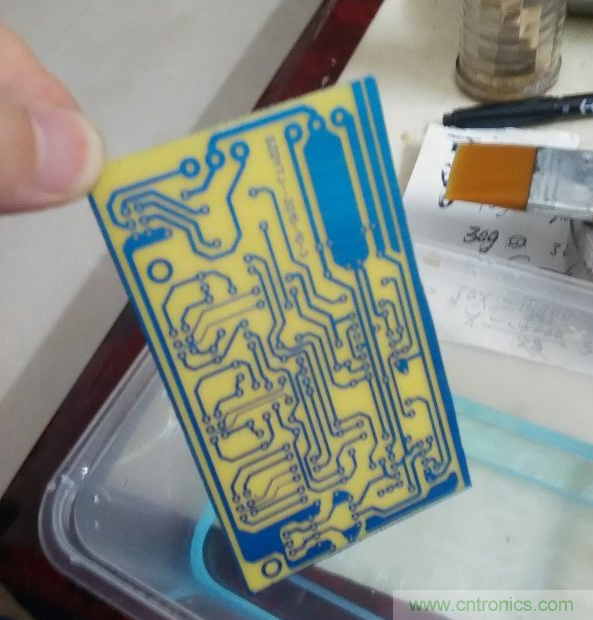 嘗試了四次PCB制作， 最后一發(fā)算是成功了