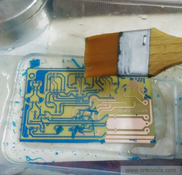 嘗試了四次PCB制作， 最后一發(fā)算是成功了