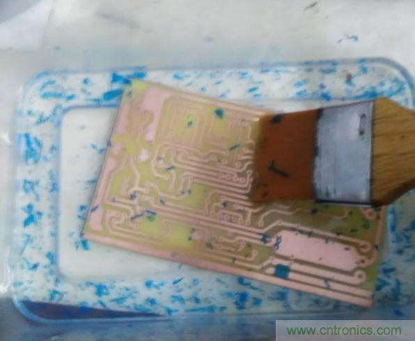 嘗試了四次PCB制作， 最后一發(fā)算是成功了