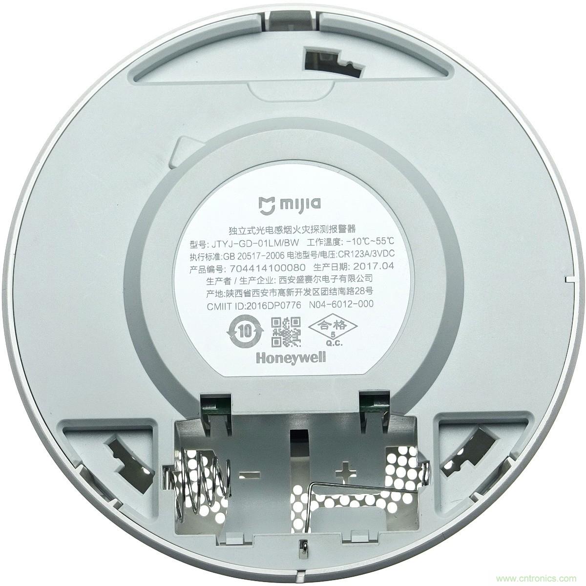 小米煙霧報警器拆解：一顆電池可用五年是如何做到的？