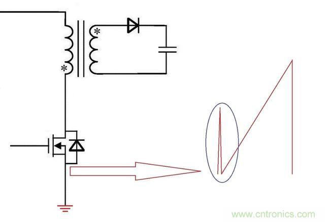 反激電源高壓MOS管電流尖峰怎么產(chǎn)生的？如何減小電流尖峰？