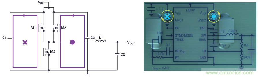 是否可以將低EMI電源安裝到擁擠的電路板上？