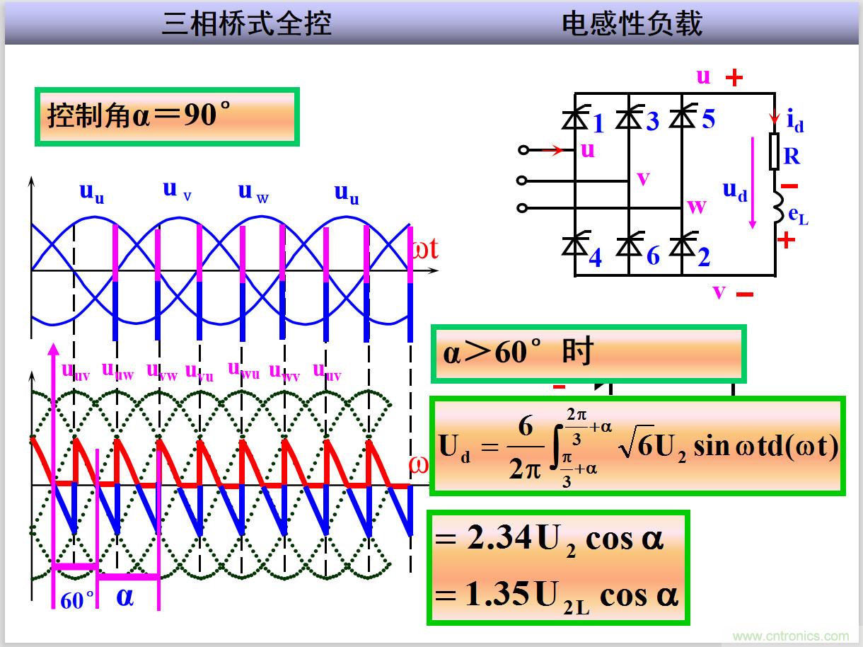 圖文講解三相整流電路的原理及計算，工程師們表示秒懂！