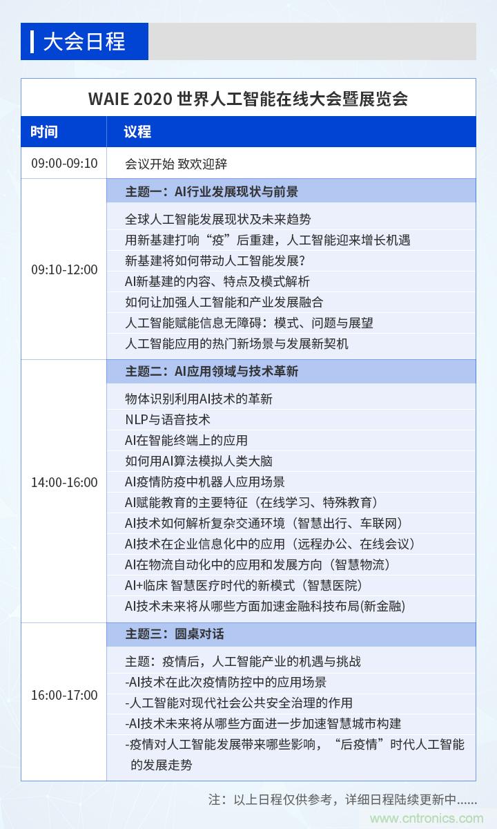 燃AI引擎，WAIE 2020世界人工智能大會(huì)震撼來襲！