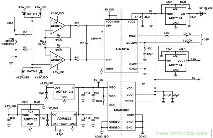 集成隔離式電源、用于太陽能光伏轉(zhuǎn)換器的完全隔離式電流檢測(cè)電路