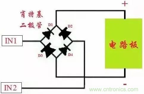 如何解決電源正負(fù)極接反燒板？
