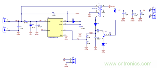 寬輸入電壓、高效率、5V&250mA輸出反激變流器設(shè)計(jì)