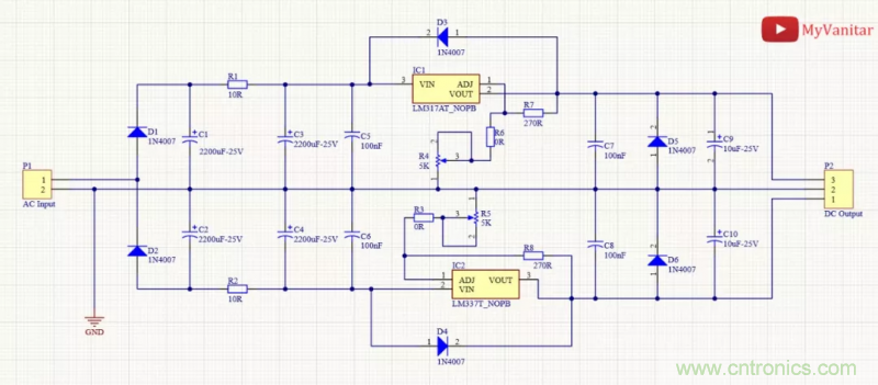 怎樣構建可調(diào)線性AC-DC電源供用戶自由調(diào)節(jié)？