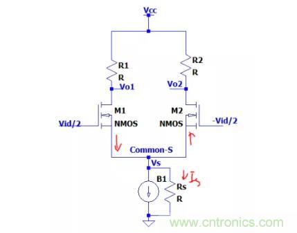 關(guān)于差分輸入電路和共模信號(hào)，差模信號(hào)關(guān)系的理解