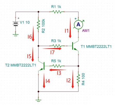 2個(gè)NPN三極管組成的恒流電路，如何工作？